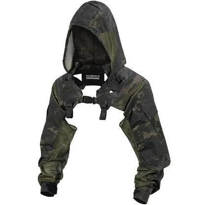 DM Gear Tactical Breathable Functional Hooded Sleeve Coat (Hooded Hun Ji) - APEXTAC GEAR