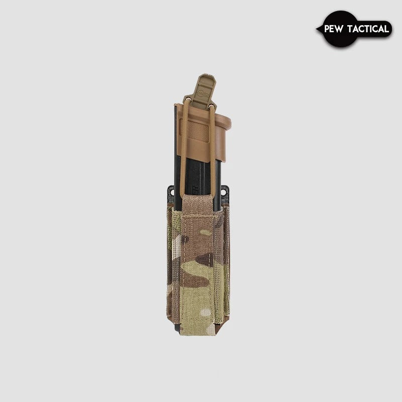 PEW TACTICAL F Style Single Elastic 9MM Pouch (PH55) - APEXTAC GEAR