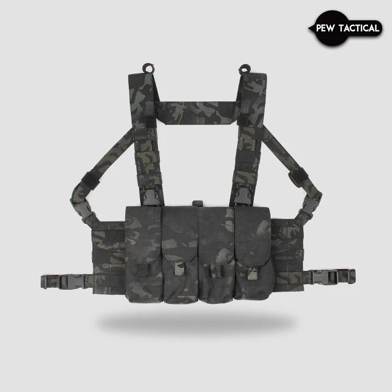 PEW TACTICAL GT RECCE RIG Chest Rig Airsoft (CR05) - APEXTAC GEAR