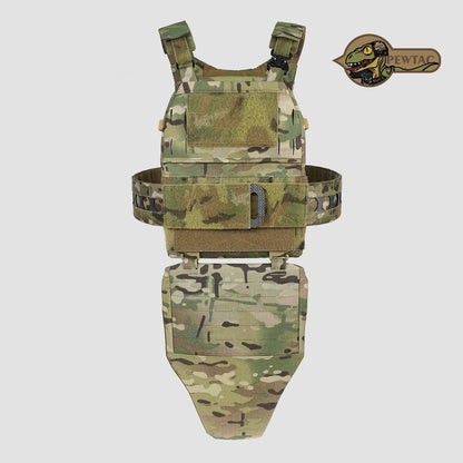 PEW Tactical MOLLE Groin Panel - Empty Carrier (UA112)