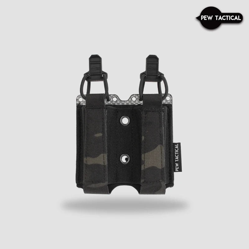 PEW TACTICAL Double Elastic 9MM Pouch (PH56) - APEXTAC GEAR
