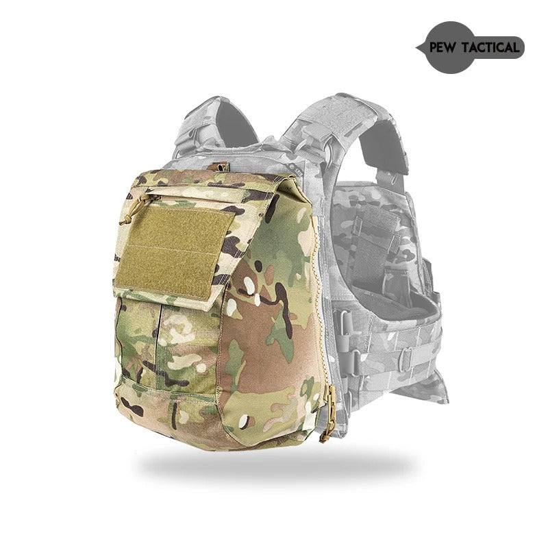 PEW TACTICAL Tactical Vest Back Panel Pack PACK ZIP-ON PANEL 1.0 (BP13) - APEXTAC GEAR