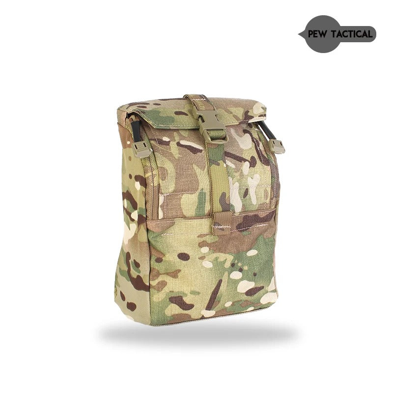 PEW Tactical Large GP Pouch 9x7x3 (PH96) | Silent Access Utility Bag