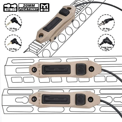 WADSN AUGMENTED Dual Function Pressure Pad Switch for Flashlight / Laser - APEXTAC GEAR
