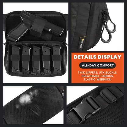 VOTAGOO Tactical CCW Fanny Bag - APEXTAC GEAR