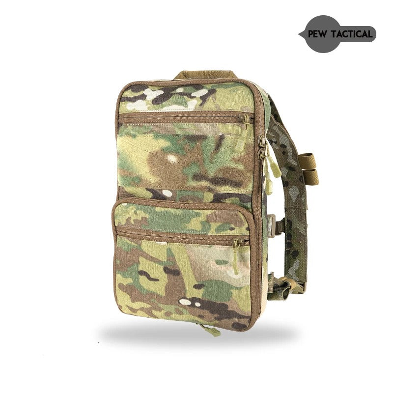 PEW TACTICAL Flat Pack 2.0 Assault Pack Hydration Bag (PK02) - APEXTAC GEAR
