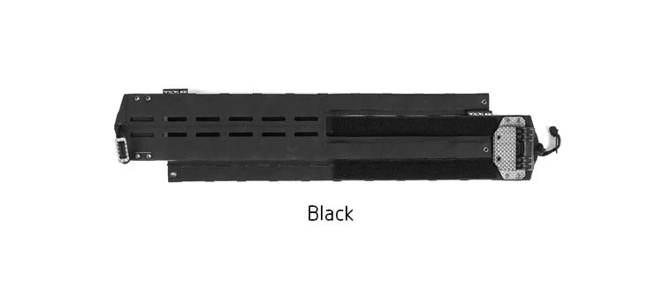 PEW Tactical AXL-Style Equinox Cummerbund with adjustable straps and padded design, shown in black on a plain background.