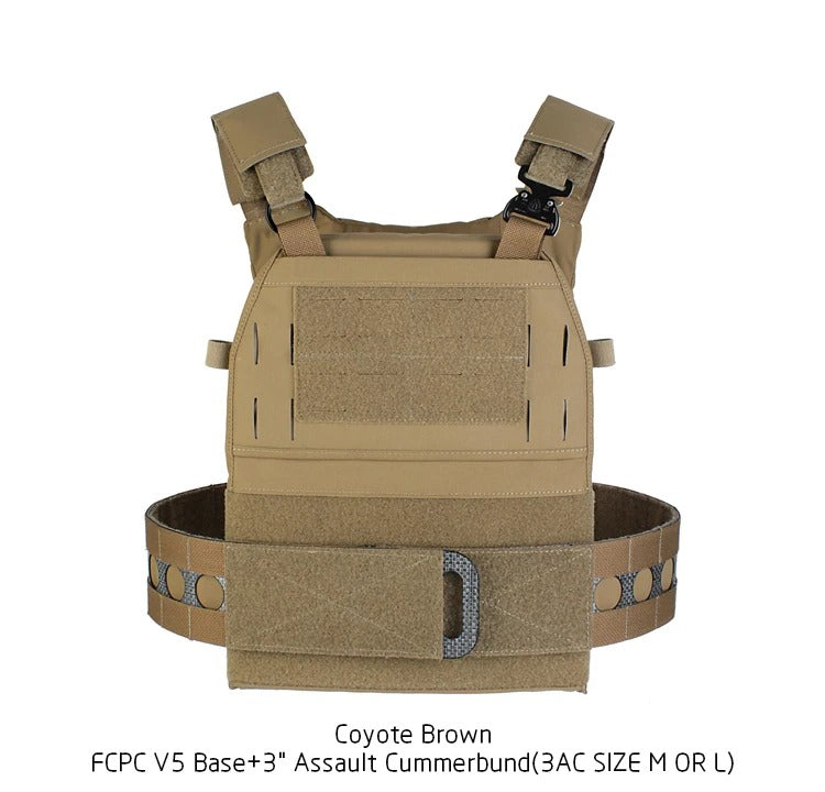 PEW TACTICAL FCPC V5 Base & 3" Assault Cummerbund(3AC) SET (VT05) - APEXTAC GEAR