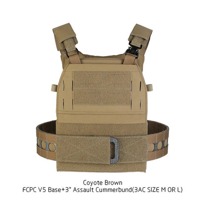 PEW TACTICAL FCPC V5 Base & 3" Assault Cummerbund(3AC) SET (VT05) - APEXTAC GEAR