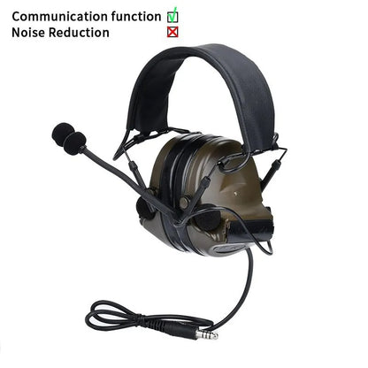 WADSN C-TAC Tactical Communication Headset for Airsoft (WZ151)