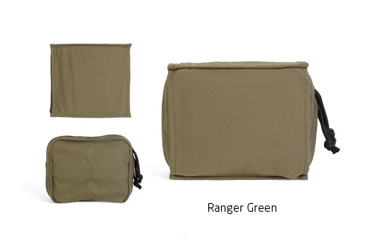 PEW TACTICAL Gen1 Lo-Vis Blow Out Pouch (PH73) - Slim Profile IFAK for Airsoft