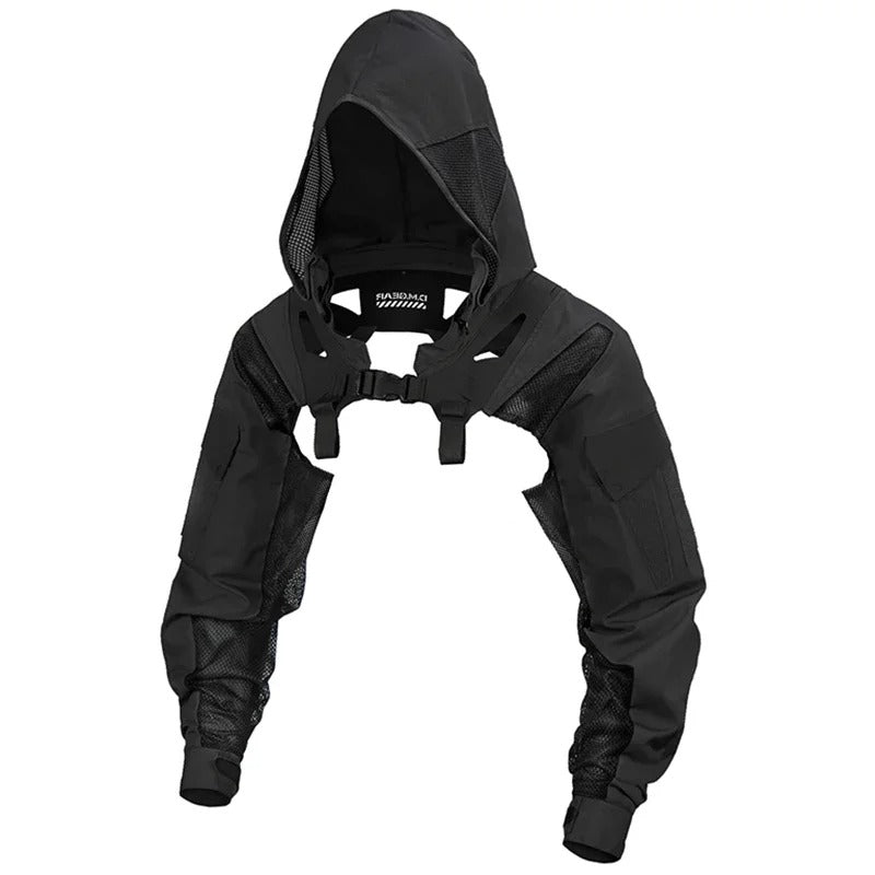 DM Gear Tactical Breathable Functional Hooded Sleeve Coat (Hooded Hun Ji) - APEXTAC GEAR
