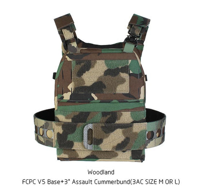 PEW TACTICAL FCPC V5 Base & 3" Assault Cummerbund(3AC) SET (VT05) - APEXTAC GEAR