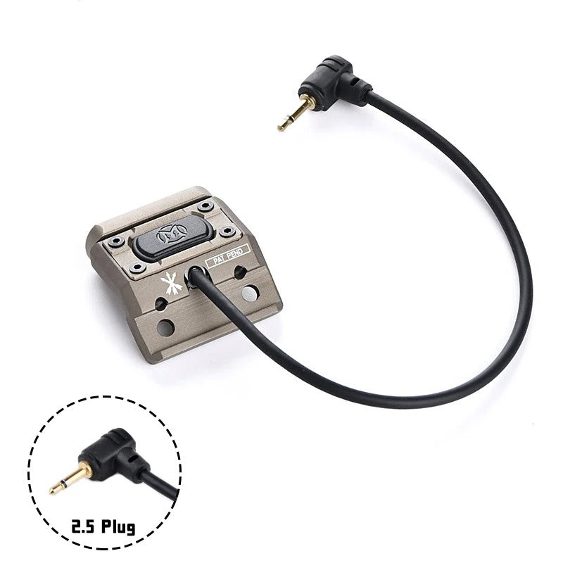 WADSN M-Button Offset Rail Mount Pressure Switch for Flashlight / Laser Unit - APEXTAC GEAR