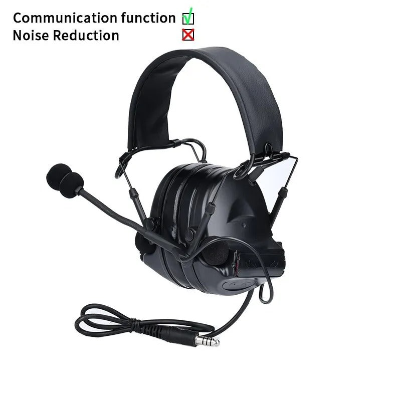 WADSN C-TAC Tactical Communication Headset for Airsoft (WZ151)
