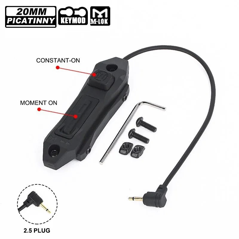 WADSN AUGMENTED Dual Function Pressure Pad Switch for Flashlight / Laser - APEXTAC GEAR