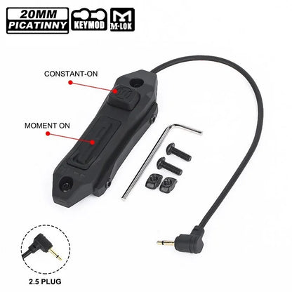 WADSN AUGMENTED Dual Function Pressure Pad Switch for Flashlight / Laser - APEXTAC GEAR