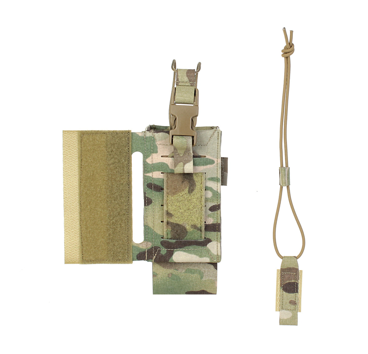 PEW TACTICAL AIR CONFIGURABLE RADIO POUCH FOR SPC UA45