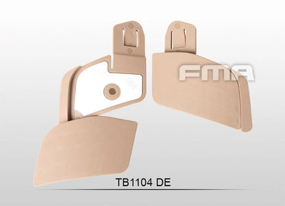 FMA Tactical Side Cover Ear Guard Protector For CP Helmet (TB1104) - APEXTAC GEAR