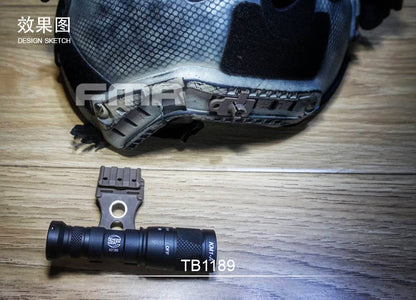 FMA UTK Helmet Accessory Light Mount for Helmet Guide Rail (TB1189) - APEXTAC GEAR