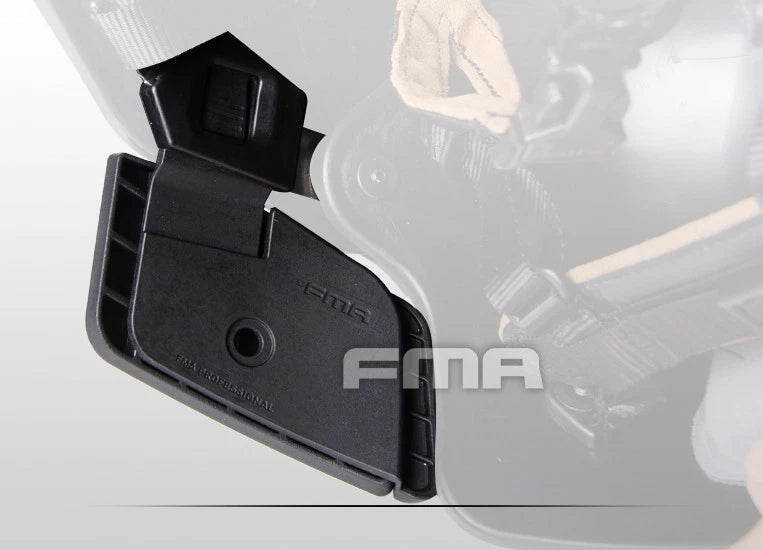 FMA Tactical Side Cover Ear Guard Protector For CP Helmet (TB1104) - APEXTAC GEAR