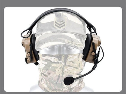 WADSN C4 IN-THE-EAR Communication Headset with Noise Reduction - TAN (WZ038) - APEXTAC GEAR