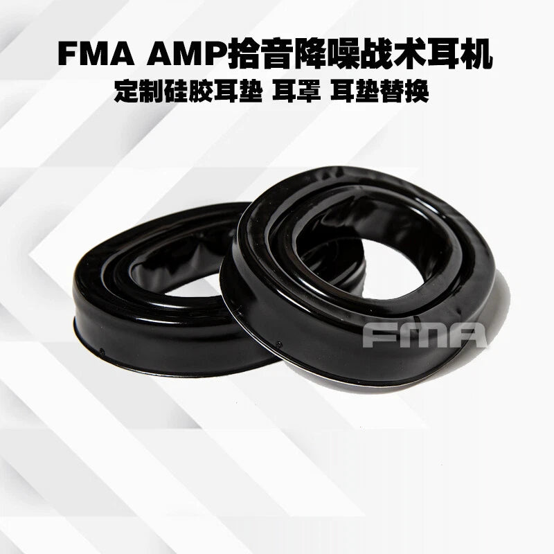 FMA FCS AMP Headsets Replacement Gel Soft Ear Cushions Silicone Pad - APEXTAC GEAR