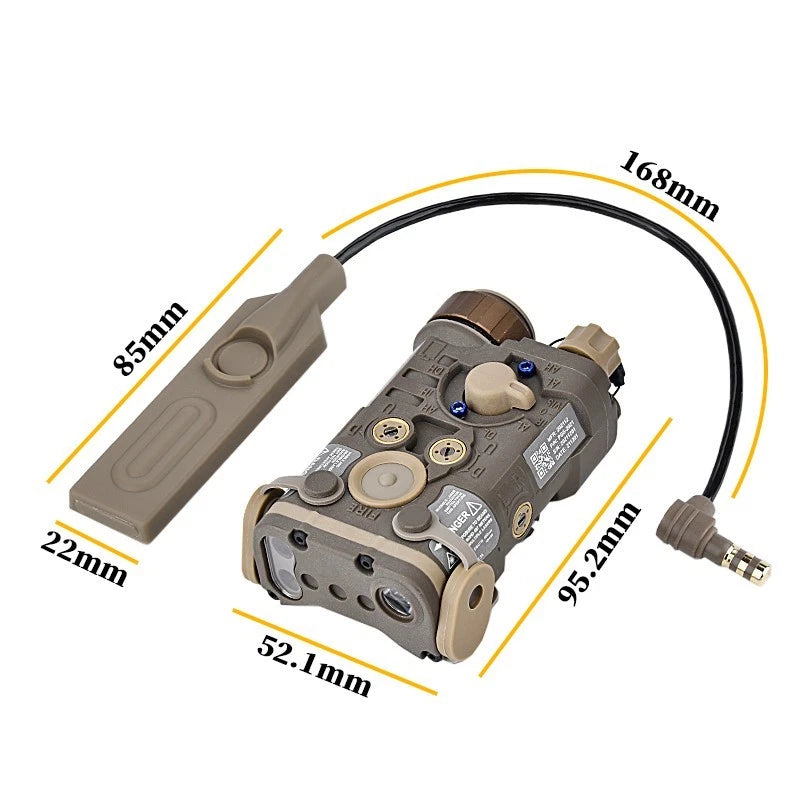 WADSN NGAL 2025 Version Integrated Laser IR Pointer / LED Light Aiming Device - APEXTAC GEAR