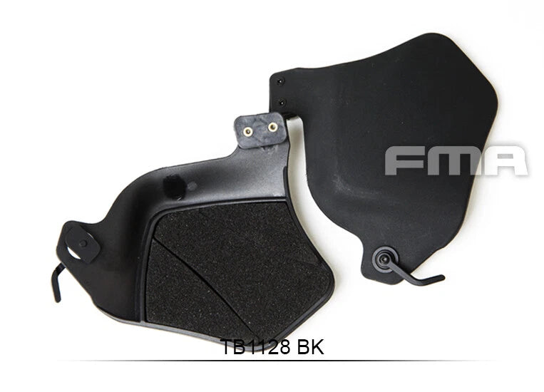 FMA Plastic Tactical Fast Helmet Face Side Ear Protection Cover Pads (TB1128) - APEXTAC GEAR