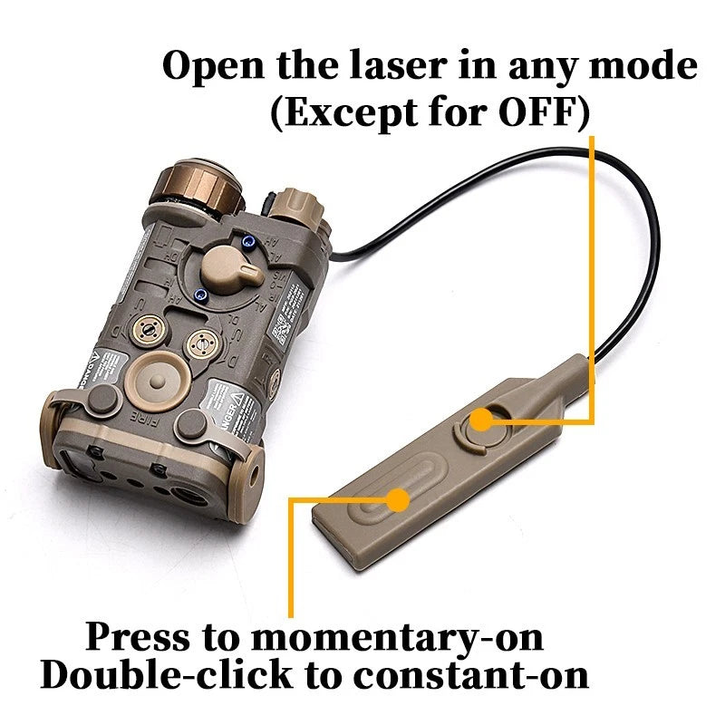 WADSN NGAL 2025 Version Integrated Laser IR Pointer / LED Light Aiming Device - APEXTAC GEAR
