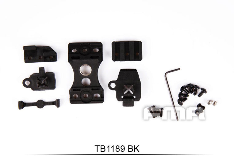 FMA UTK Helmet Accessory Light Mount for Helmet Guide Rail (TB1189) - APEXTAC GEAR