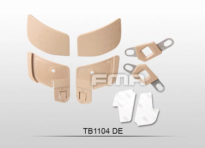 FMA Tactical Side Cover Ear Guard Protector For CP Helmet (TB1104) - APEXTAC GEAR