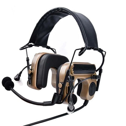 WADSN C4 IN-THE-EAR Communication Headset with Noise Reduction - TAN (WZ038) - APEXTAC GEAR