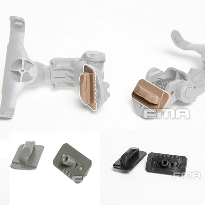 FMA EXFIL Adapter Kit（2.0 and 3.0 Rail) for AMP Helmet Headset (TB1422) - APEXTAC GEAR