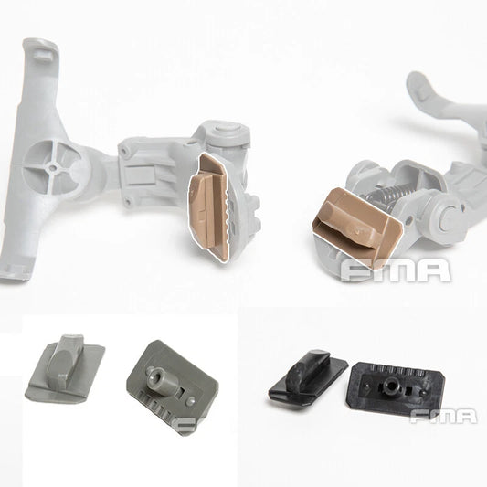 FMA EXFIL Adapter Kit（2.0 and 3.0 Rail) for AMP Helmet Headset (TB1422) - APEXTAC GEAR