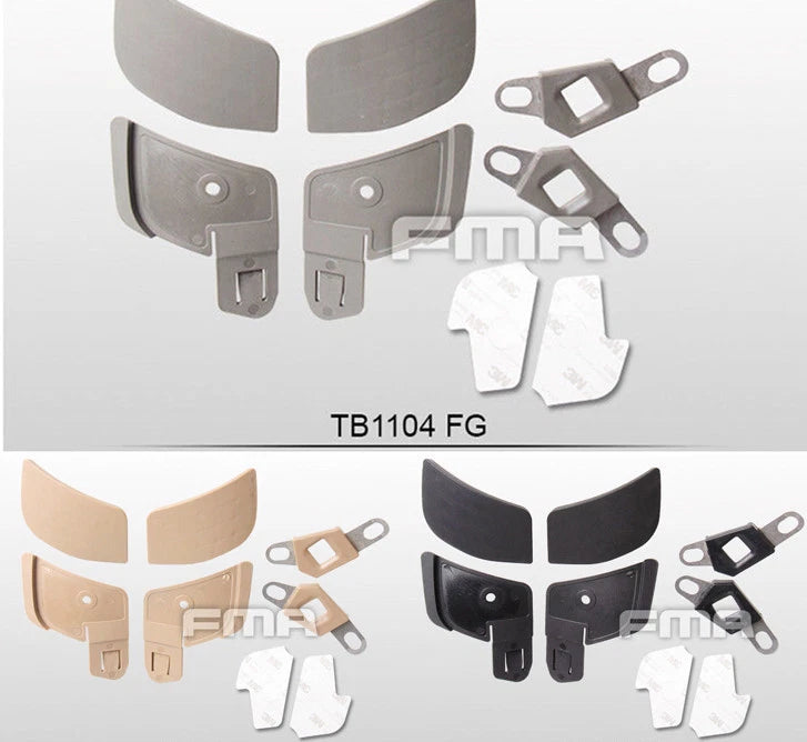 FMA Tactical Side Cover Ear Guard Protector For CP Helmet (TB1104) - APEXTAC GEAR