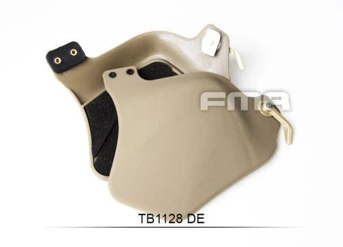 FMA Plastic Tactical Fast Helmet Face Side Ear Protection Cover Pads (TB1128) - APEXTAC GEAR