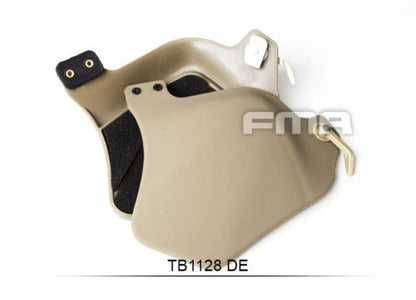 FMA Plastic Tactical Fast Helmet Face Side Ear Protection Cover Pads (TB1128) - APEXTAC GEAR