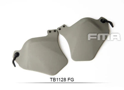 FMA Plastic Tactical Fast Helmet Face Side Ear Protection Cover Pads (TB1128) - APEXTAC GEAR