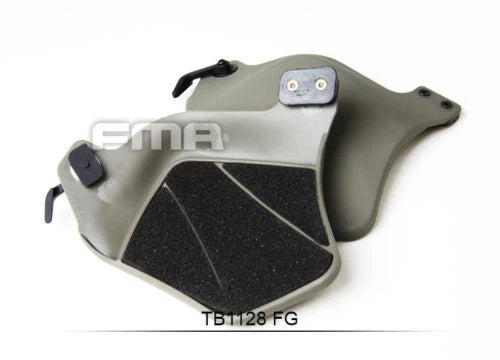 FMA Plastic Tactical Fast Helmet Face Side Ear Protection Cover Pads (TB1128) - APEXTAC GEAR