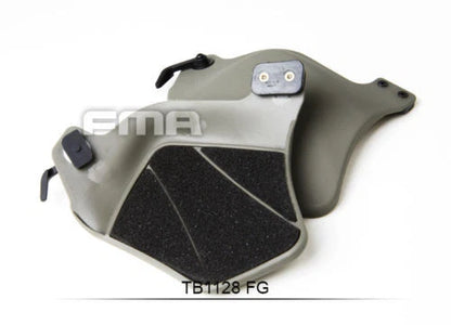 FMA Plastic Tactical Fast Helmet Face Side Ear Protection Cover Pads (TB1128) - APEXTAC GEAR