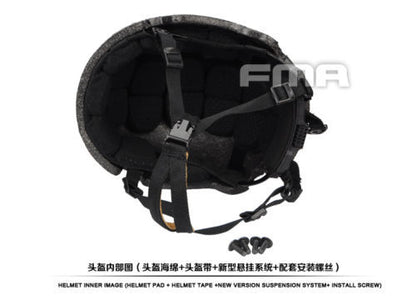 FMA New Suspension and High Level Memory Pad for Protective Helmet TB1050 - APEXTAC GEAR