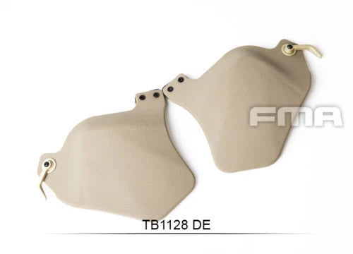 FMA Plastic Tactical Fast Helmet Face Side Ear Protection Cover Pads (TB1128) - APEXTAC GEAR