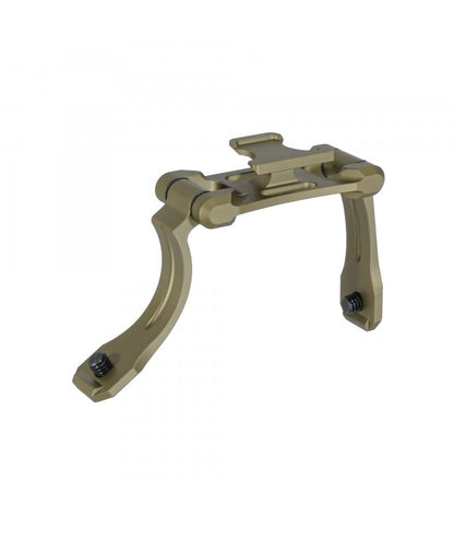 SOTAC PVS-14 Dual Bridge NVG Helmet Mount CNC - TAN - APEXTAC GEAR