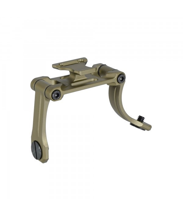 SOTAC PVS-14 Dual Bridge NVG Helmet Mount CNC - TAN - APEXTAC GEAR