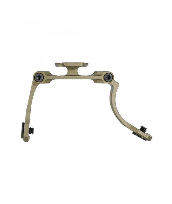 SOTAC PVS-14 Dual Bridge NVG Helmet Mount CNC - TAN - APEXTAC GEAR