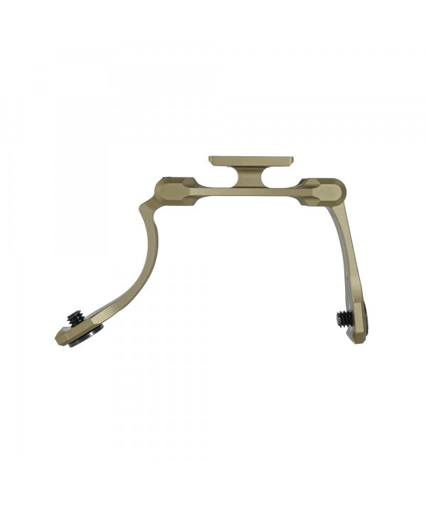 SOTAC PVS-14 Dual Bridge NVG Helmet Mount CNC - TAN - APEXTAC GEAR