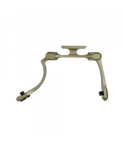 SOTAC PVS-14 Dual Bridge NVG Helmet Mount CNC - TAN - APEXTAC GEAR
