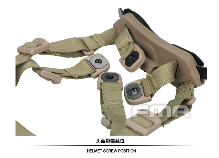 FMA New Suspension and High Level Memory Pad for Protective Helmet TB1050 - APEXTAC GEAR