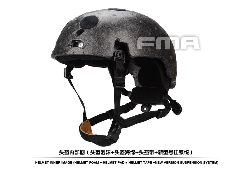 FMA New Suspension and High Level Memory Pad for Protective Helmet TB1050 - APEXTAC GEAR